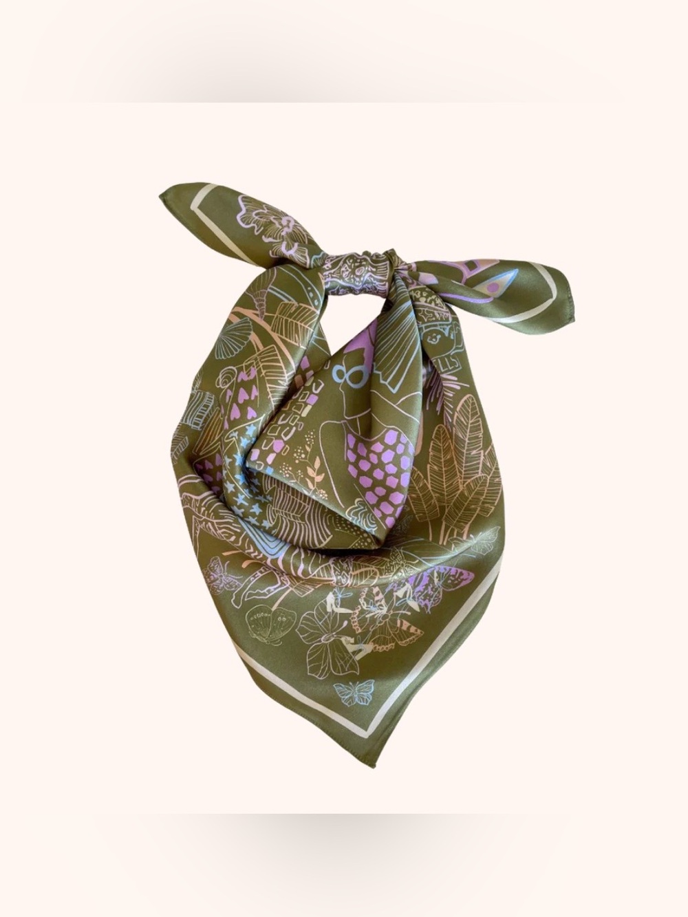 Swells Valensole Scarf 100% Silk
